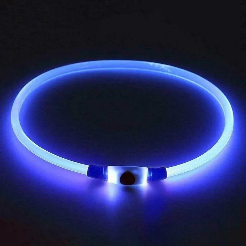 Decor Haustierzubehör-LED-Hundehalsband – Superhelles Leuchtzubehör für mehr Sicherheit