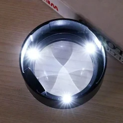 Cozy Living Heimwerkzeuge-LED-Lesebrille mit Vergrößerungsfunktion – Beleuchtete optische Hilfe für einfaches Lesen