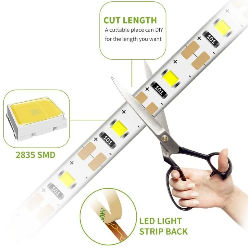 Comfort u0026 Style Beleuchtung-LED-Lichtstreifen mit Bewegungssensor – Intelligente Umgebungsbeleuchtungslösung