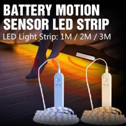 Comfort u0026 Style Beleuchtung-LED-Lichtstreifen mit Bewegungssensor – Intelligente Umgebungsbeleuchtungslösung