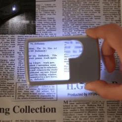 The Relaxation Nook Gesundheits-Gadgets|Gesundheits- Und Entspannungstools-LED-Lupe im Taschenformat – Mini-Kreditkartenlupe