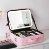 Trail u0026 Beyond Outdoor-Artikel-LED-Make-up-Tasche mit Spiegel – Reise-Kosmetik-Organizer