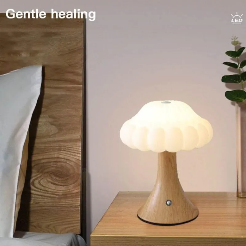 Bright Accents Beleuchtung-LED-Pilz-Nachtlicht – süße Kinderlampe zur Dekoration