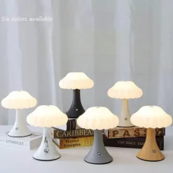 Bright Accents Beleuchtung-LED-Pilz-Nachtlicht – süße Kinderlampe zur Dekoration