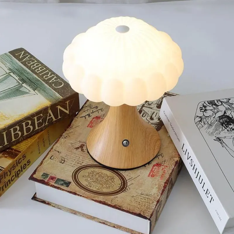 Bright Accents Beleuchtung-LED-Pilz-Nachtlicht – süße Kinderlampe zur Dekoration