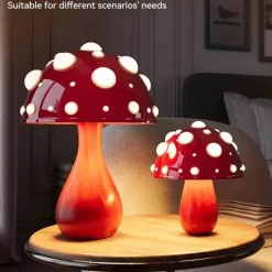 Illuminate Home Beleuchtung-LED-Pilz-Schreibtischlampe – Moderne Beleuchtung für das Homeoffice