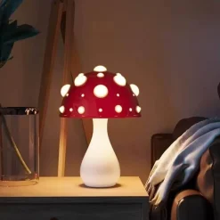 Illuminate Home Beleuchtung-LED-Pilz-Schreibtischlampe – Moderne Beleuchtung für das Homeoffice