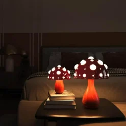 Illuminate Home Beleuchtung-LED-Pilz-Schreibtischlampe – Moderne Beleuchtung für das Homeoffice