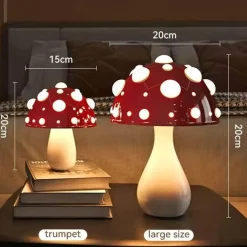 Illuminate Home Beleuchtung-LED-Pilz-Schreibtischlampe – Moderne Beleuchtung für das Homeoffice
