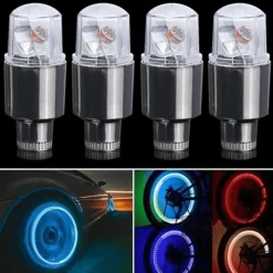 Wild u0026 Free Gear Autozubehör|Automobilindustrie-LED-Reifenventilkappenleuchten - 2 Stück Radzubehör