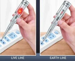 Cozy Living Heimwerkzeuge-LED-Spannungsprüfstift - Elektrisches Prüfwerkzeug