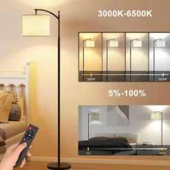 Illuminate Home Beleuchtung-LED-Stehleuchte – Moderne, schlichte Wohnraumbeleuchtung