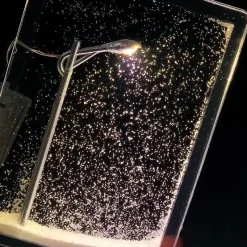 Timeless Touch Beleuchtung-LED-Straßenlaterne mit Schneefall – Weihnachtsdekoration für den Außenbereich