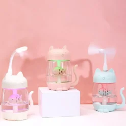 Tranquil Touch Gesundheits-Gadgets|Gesundheits- Und Entspannungstools-LED-Ultraschall-Luftbefeuchter in Tierform – Niedlicher Luftbefeuchter