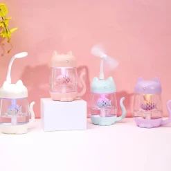 Tranquil Touch Gesundheits-Gadgets|Gesundheits- Und Entspannungstools-LED-Ultraschall-Luftbefeuchter in Tierform – Niedlicher Luftbefeuchter