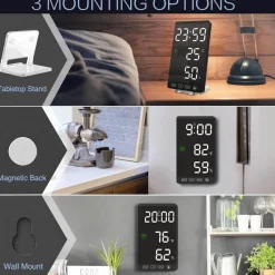 Comfort u0026 Style Heimwerkzeuge-LED-Weckerspiegel - Touchscreen-Display