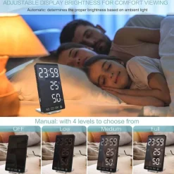 Comfort u0026 Style Heimwerkzeuge-LED-Weckerspiegel - Touchscreen-Display