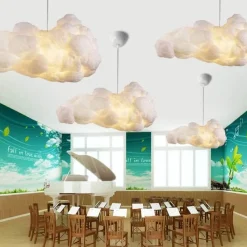 Willow u0026 Whim Beleuchtung-LED-Wolken-Deckenleuchte – Moderne, kreative Leuchte