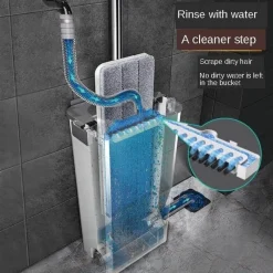 The Blissful Bath Badezimmer-Leicht zu reinigender Nassmopp – kein Händetrocknen erforderlich