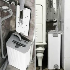 The Blissful Bath Badezimmer-Leicht zu reinigender Nassmopp – kein Händetrocknen erforderlich