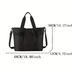 BagAura Taschen & Geldbörsen-Leichte Reisetasche – Großes Fassungsvermögen, Tragetasche und Mehrzwecknutzung