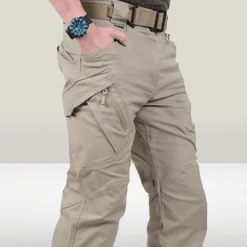 Herren Heritage Threads Herrenbekleidung-Leichte taktische Cargohose – Robuste Hose im Armee-Stil