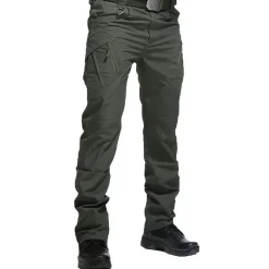 Herren Heritage Threads Herrenbekleidung-Leichte taktische Cargohose – Robuste Hose im Armee-Stil