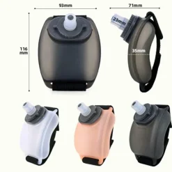 Trail Tech Outdoor-Artikel|Outdoor-Gadgets-Leichte Trinkflasche zum Laufen – Outdoor-Wasserflasche fürs Handgelenk