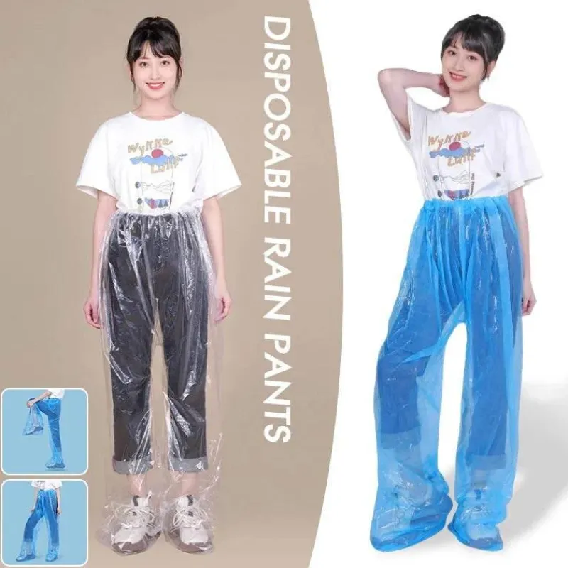 Trail Tech Camping-Werkzeuge|Outdoor-Artikel-Leichte wasserdichte Einweg-Regenhose für unterwegs