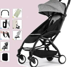 Kinder The Decor Haven Kinderwagen & Zubehör-Leichter, faltbarer Kinderwagen – Moderne Babyausstattung