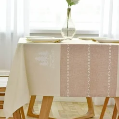 Fine Table Threads Küche & Esszimmer-Leichter Leinenstoff – stilvolles, atmungsaktives Design