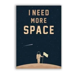 Willow u0026 Whim Wohndeko-Leinwandbild mit Weltraummotiven – Wissenschaftliche Wanddekoration