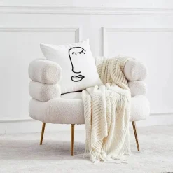 Cozy Living Möbel-Leocadia Beistellstuhl – Stilvoller Akzentstuhl für das Wohnzimmer