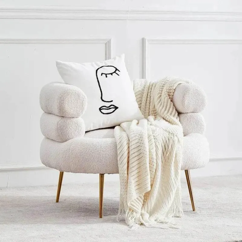 Cozy Living Möbel-Leocadia Beistellstuhl – Stilvoller Akzentstuhl für das Wohnzimmer