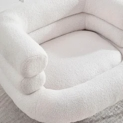 Cozy Living Möbel-Leocadia Beistellstuhl – Stilvoller Akzentstuhl für das Wohnzimmer