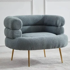 Cozy Living Möbel-Leocadia Beistellstuhl – Stilvoller Akzentstuhl für das Wohnzimmer