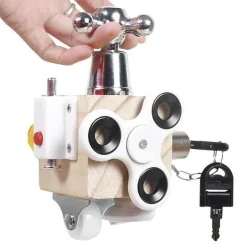 The Decor Haven Babyspielzeug-Lernwürfel-Spielzeug für Kinder – Auge-Hand-Koordination