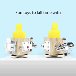 The Decor Haven Babyspielzeug-Lernwürfel-Spielzeug für Kinder – Auge-Hand-Koordination