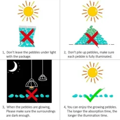 Adventure Basecamp Camping Im Freien|Outdoor-Artikel-Leuchtende Gartenwegsteine ​​– Leuchtende Landschaftsdekoration
