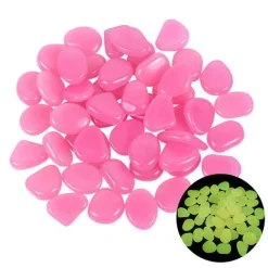 Adventure Basecamp Camping Im Freien|Outdoor-Artikel-Leuchtende Gartenwegsteine ​​– Leuchtende Landschaftsdekoration