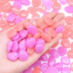 Adventure Basecamp Camping Im Freien|Outdoor-Artikel-Leuchtende Gartenwegsteine ​​– Leuchtende Landschaftsdekoration