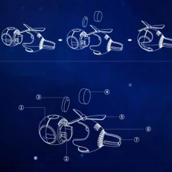 Wild u0026 Free Gear Autozubehör|Automobilindustrie-Leuchtender Lufterfrischer mit Hubschraubermotiv – lustiges Autozubehör