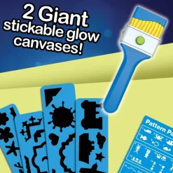 The Decor Haven Babyspielzeug-Leuchtender Malpinsel für Kinder – Interaktives elektronisches Kunstwerkzeug