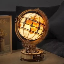 The Gilded Nest Gadgets Für Zuhause|Beleuchtung-Leuchtendes 3D-Globus-Puzzle – im Dunkeln leuchtendes Lernspielzeug