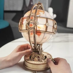 The Gilded Nest Gadgets Für Zuhause|Beleuchtung-Leuchtendes 3D-Globus-Puzzle – im Dunkeln leuchtendes Lernspielzeug