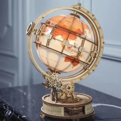 The Gilded Nest Gadgets Für Zuhause|Beleuchtung-Leuchtendes 3D-Globus-Puzzle – im Dunkeln leuchtendes Lernspielzeug