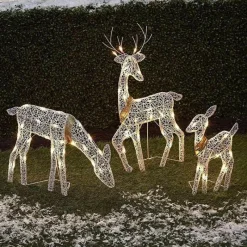 Nomad Gear Camping Im Freien|Outdoor & Garten-Leuchtendes Rentier – Weihnachtsdekoration für den Garten