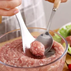 Tom Küche & Esszimmer-Löffel zum Formen von Fleischbällchen – Antihaft-Küchenwerkzeug für einfaches Kochen