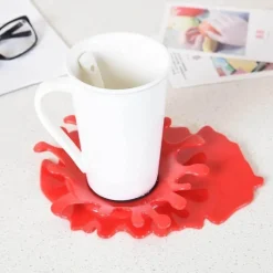 The Decor Haven Küche & Esszimmer-Löffelhalter für Tomatensoße – Lustiges Küchengerät für sauberes Kochen