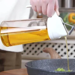 Tom Küche & Esszimmer-Ölflasche mit auatischer Öffnung – Gewürzspender für die Küche